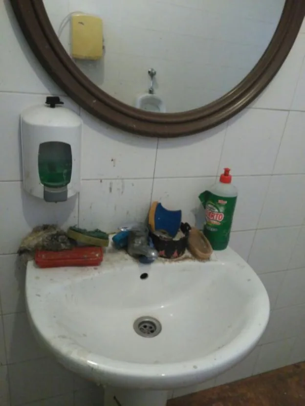 Imagen del lavabo. :: hoy