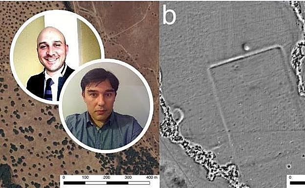 Dos investigadores hallan un campamento militar romano en el entorno de Mérida