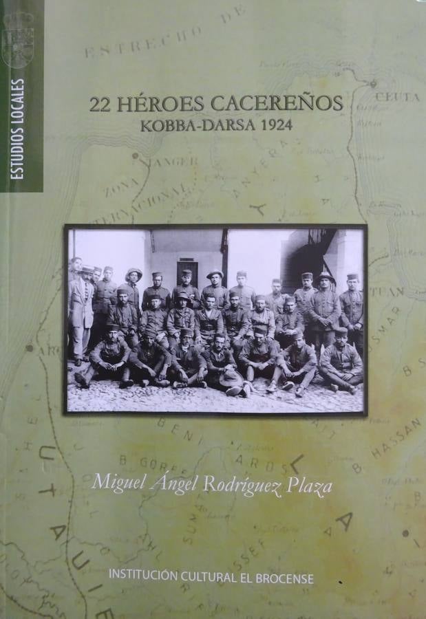 1-Portada del libro '22 héroes cacereños. Kobba-Darsa 1924'