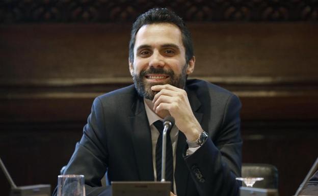 Roger Torrent, presidente del Parlament.