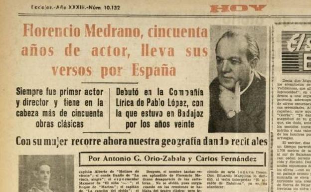 Recorte del Diario HOY del 14 de mayo de 1965. :: 