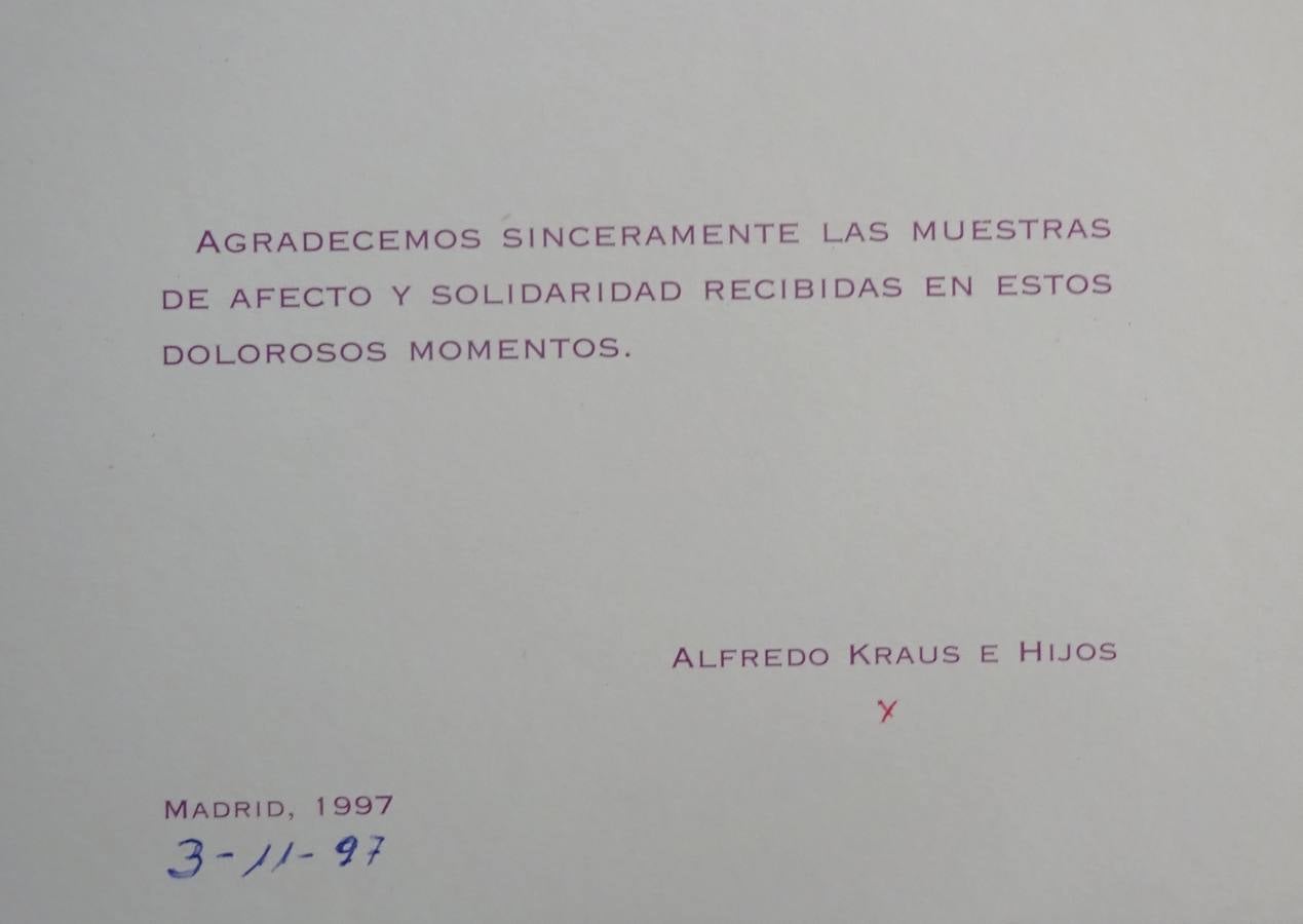 17-Tarjeta de Alfredo Kraus.