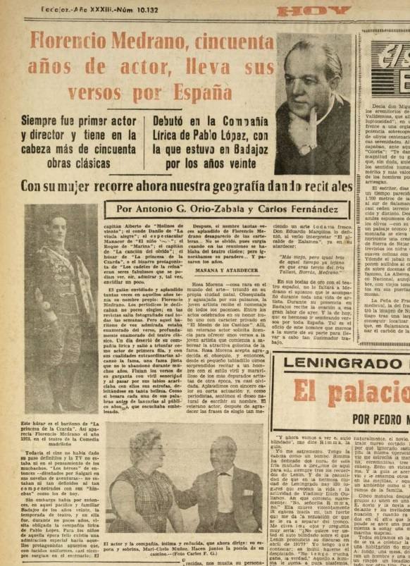 6-Recorte del prensa del Diario HOY del 14 de mayo de 1965..