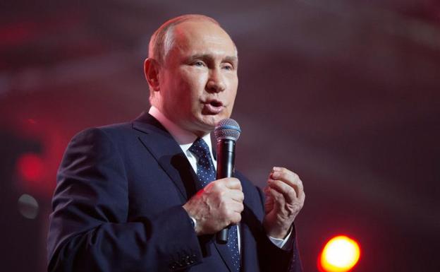 Putin llama a los rusos a votar en las presidenciales del próximo domingo