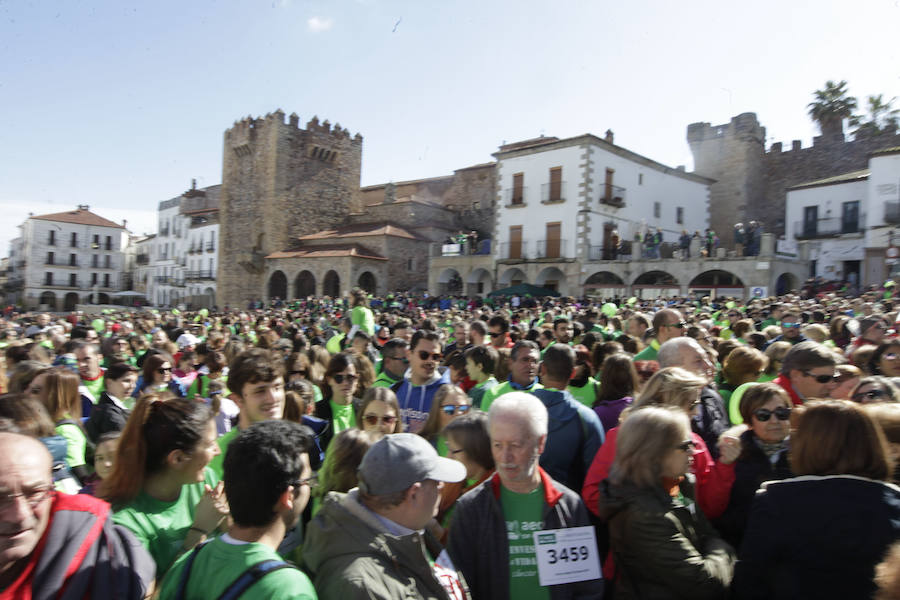 Organizado por la junta provincial de Cáceres de la Asociación Española Contra el Cáncer