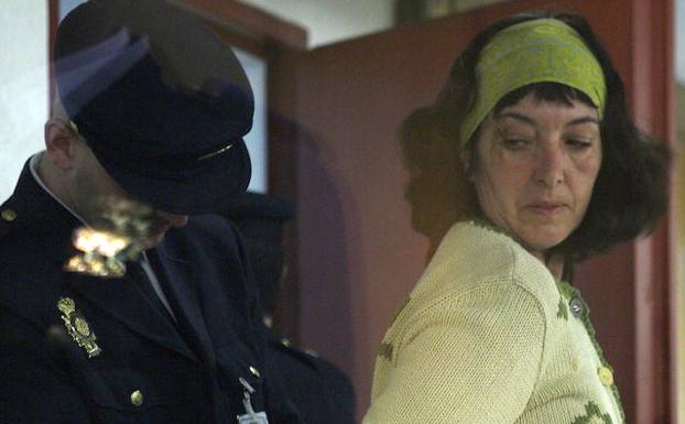 La etarra Belén González Peñalva, en la Audiencia Nacional en 2006. 