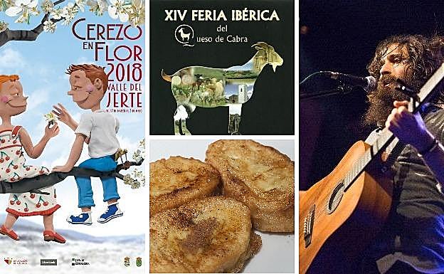 Cerezos en flor, torrijas y queso de cabra: Color y sabor para la llegada de la primavera