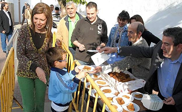 La VIII Torrijada, el Domingo de Ramos en Mérida