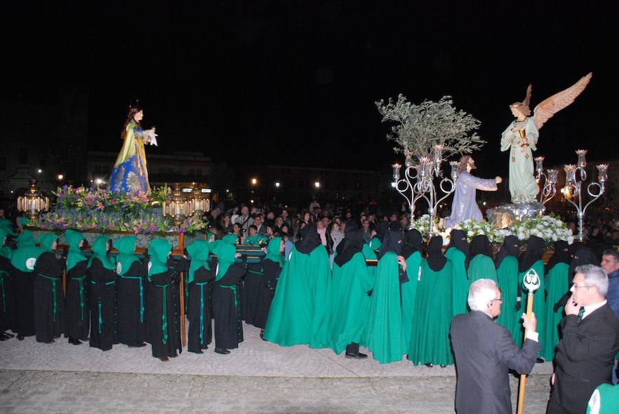 La Oración en Huerto y María María Magdalena realizaron su particular encuentro con un nuevo recorrido