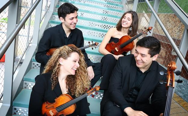 Componentes de Vera Quartet.