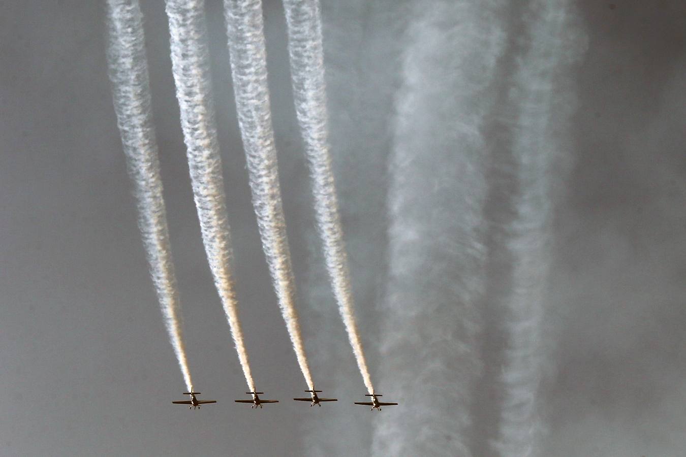 Vigésima edición de la Feria Internacional del Aire y del Espacio (Fidae), considerada la exhibición aeroespacial, de defensa y seguridad más importante de América Latina, en Santiago. (Chile)