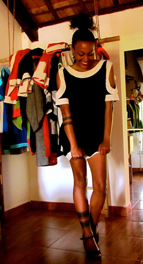 La villanovense ha creado la firma Mamba soul, que ya visten famosas como Aitana Sánchez Gijón, Carmen Machi o Espido Freire