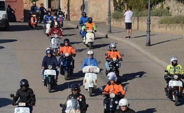 Las vespas tomarán Don Benito los días 14 y 15 de abril