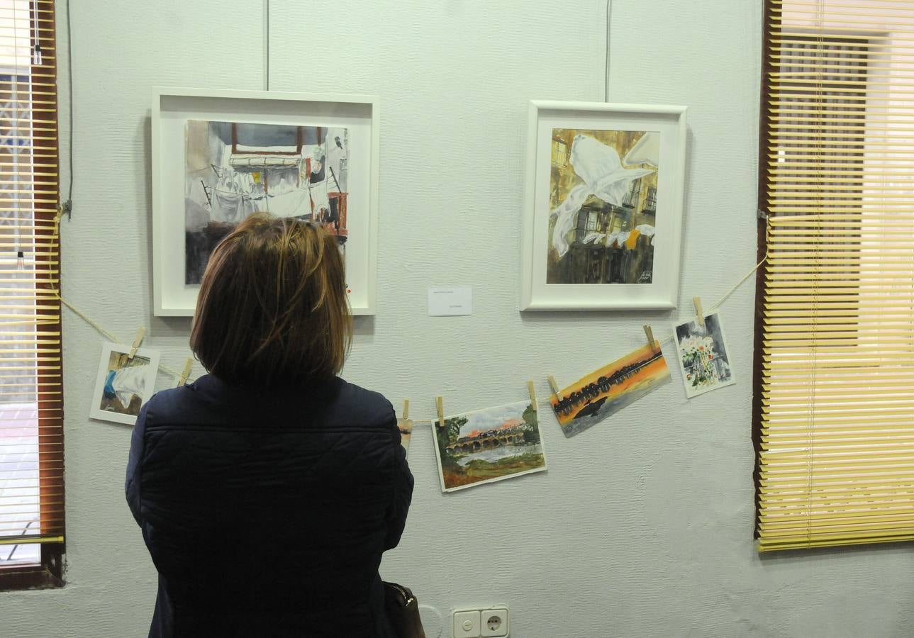 La Agrupación de Acuarelistas de Extremadura ha inaugurado una muestra de los trabajos de 10 de sus artistas extremeños entre los que están Marisol Pérez Cabrera, Rosana Soriano Polo e Isidro Belloso. La exposición se puede visitar en el centro cultural Santo Domingo de Fundación CB hasta el 27 de abril.