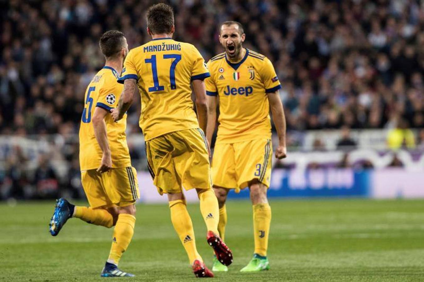 El Real Madrid y la Juventus, en la vuelta de cuartos de final de la Liga de Campeones.