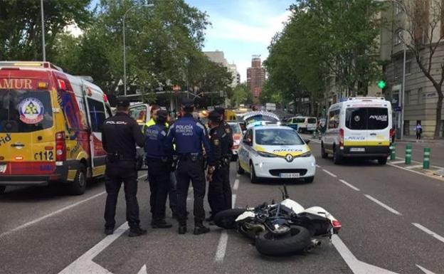 El motorista fallecido en Madrid era escolta de Mariano Rajoy