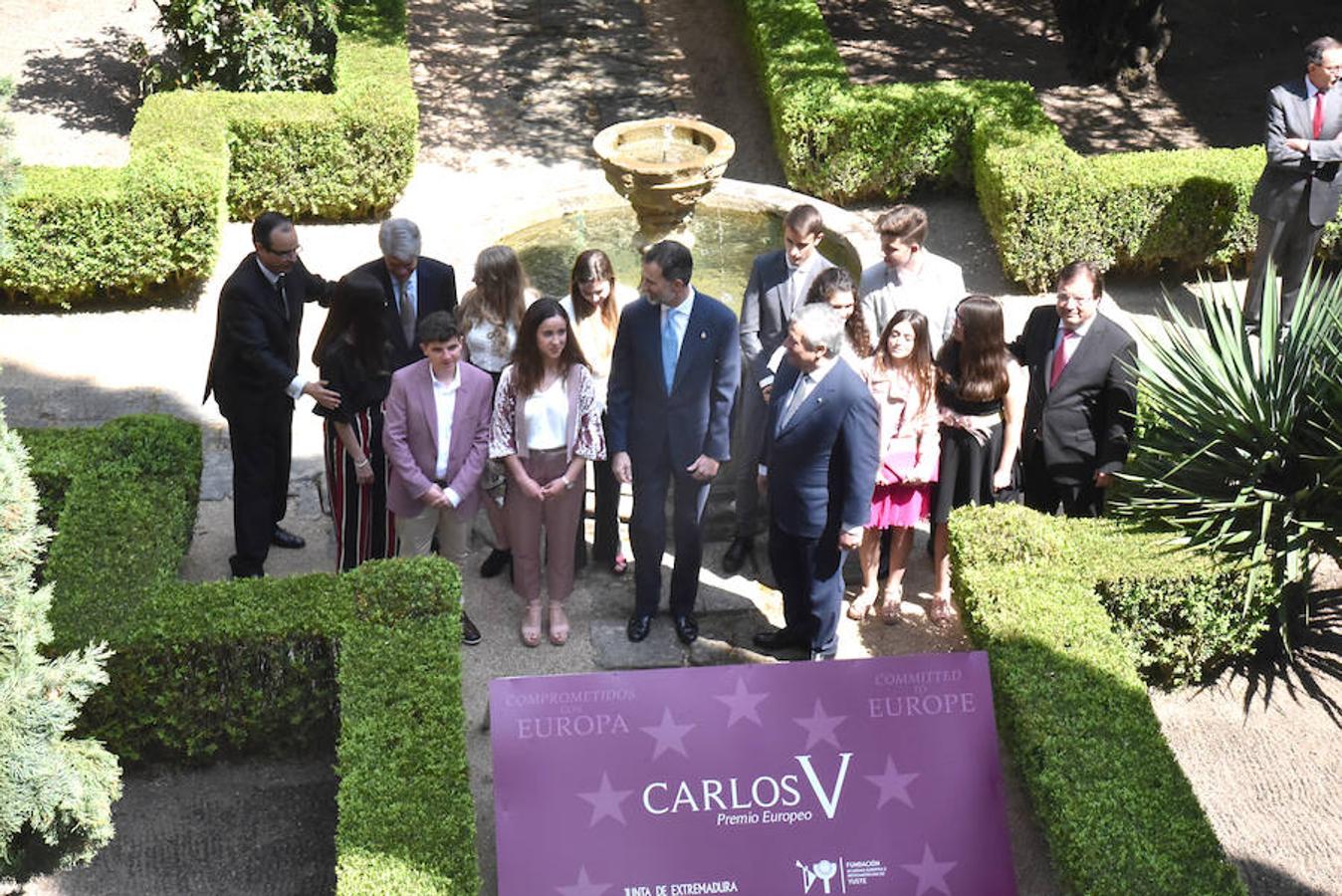 Fotos: El rey entrega el premio Carlos V a Antonio Tajani