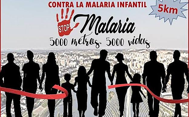 Marcha solidaria contra la malaria el domingo en Badajoz