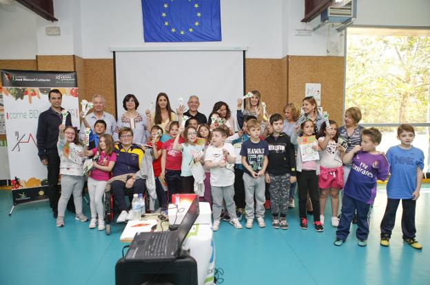 La presentación tuvo lugar en el colegio Donoso Cortés. :: a.m.