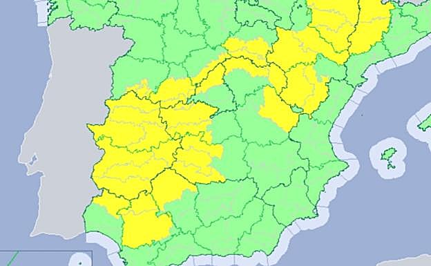 Granizada en Guareña. 