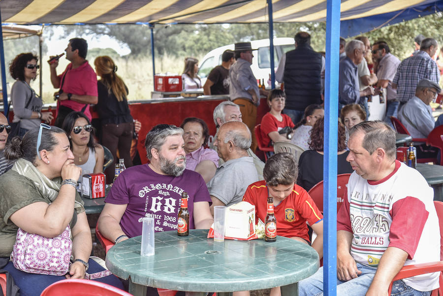 Los tradicionales Coros y Danzas y las canciones populares volvieron ayer a homenajear al patrón de los agricultores y del campo