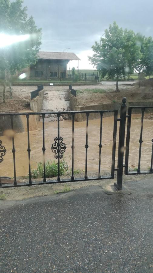 Justo una semana después la localidad pacense ha visto como el arroyo Tripero se volvía a desbordar 