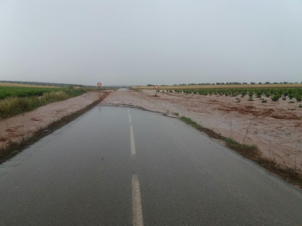 Justo una semana después la localidad pacense ha visto como el arroyo Tripero se volvía a desbordar 