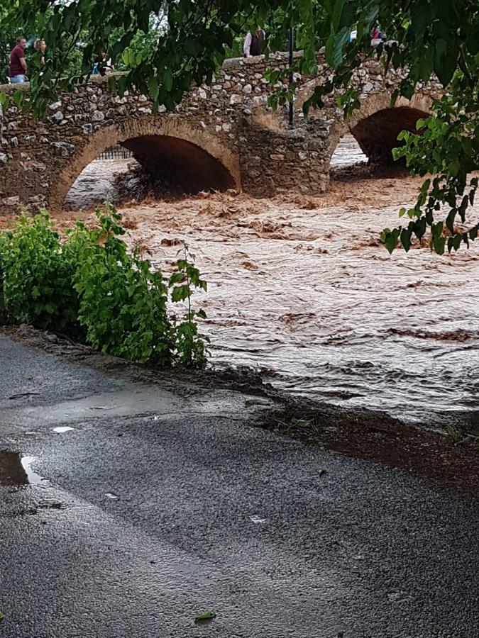 Justo una semana después la localidad pacense ha visto como el arroyo Tripero se volvía a desbordar 