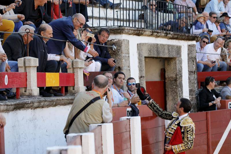 Festejo taurino de las Ferias de San fernando 2018, con Ponce, De Justo y Garrido.