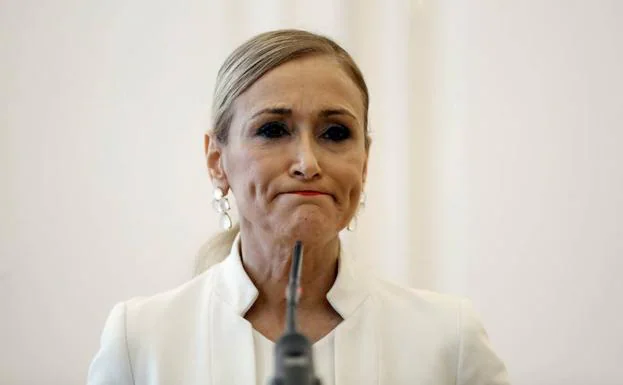 Cristina Cifuentes.