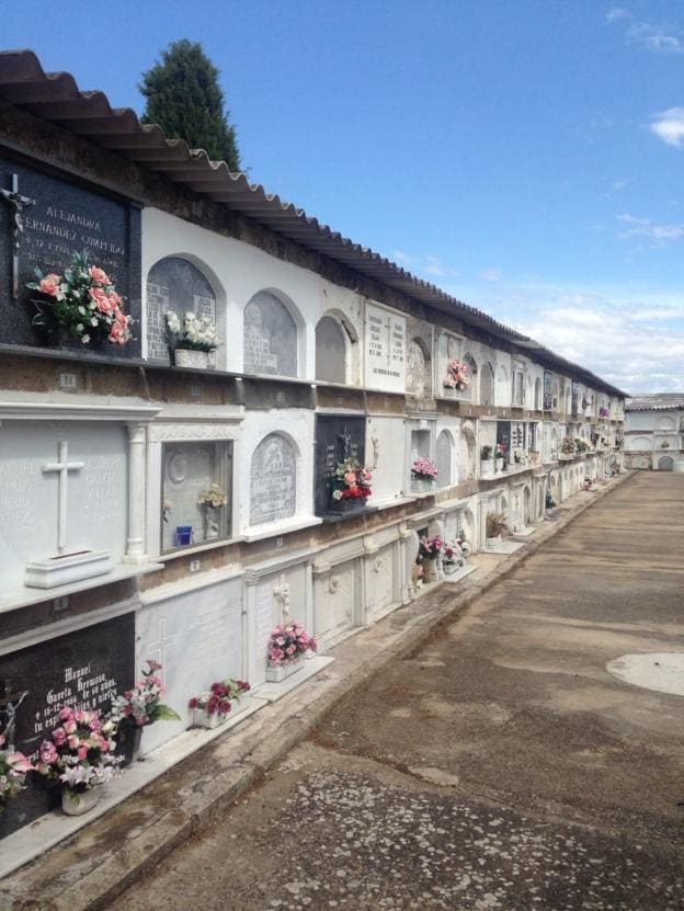 Imagen del camposanto de Burguillos del Cerro. :: hoy