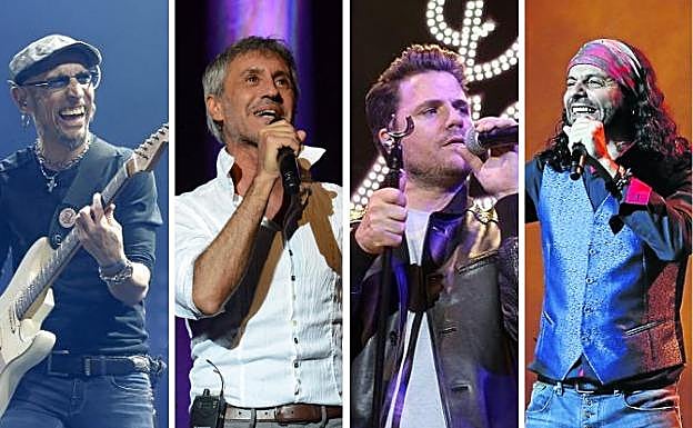 Fito, Sergio Dalma, Dani Martín y El Arrebato actuarán en el ferial:: HOY