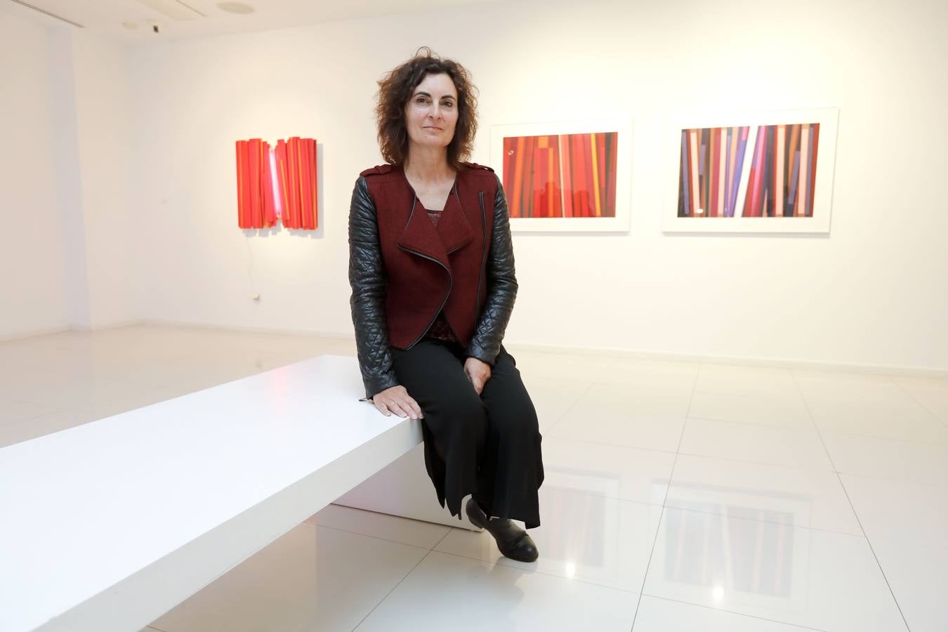 La sala de arte El Brocense, de la Diputación, en la calle San Antón, ofrece la exposición 'Abstracción y algo más', de la artista Arancha Goyeneche (Santander, 1967), licencia en Bellas Artes por la Universidad del País Vasco. Se podrá ver durante los meses de junio y julio