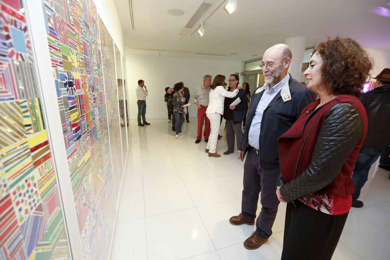 La sala de arte El Brocense, de la Diputación, en la calle San Antón, ofrece la exposición 'Abstracción y algo más', de la artista Arancha Goyeneche (Santander, 1967), licencia en Bellas Artes por la Universidad del País Vasco. Se podrá ver durante los meses de junio y julio
