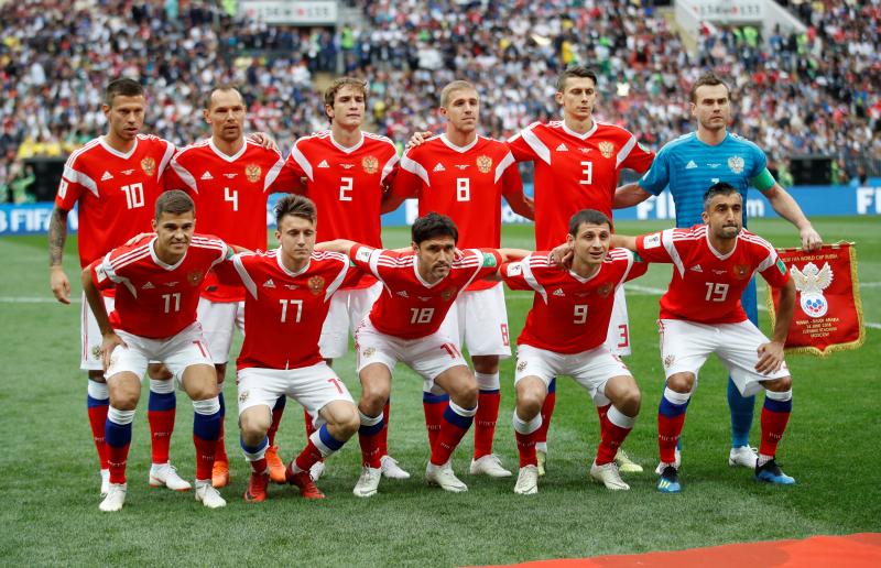Las mejores fotos del partido inaugural del Mundial de Rusia 2018