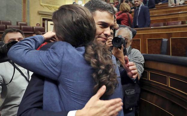 Sánchez e Iglesias.