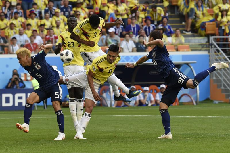 Fotos: Las imágenes del Colombia - Japón del Mundial de Rusia 2018