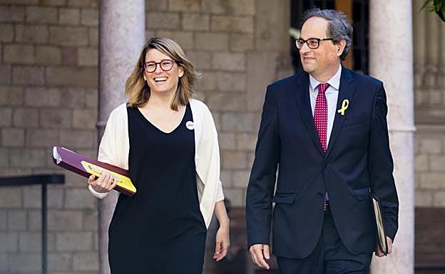 Torra amenaza con dar plantón al Rey en la inauguración de los Juegos Mediterráneos