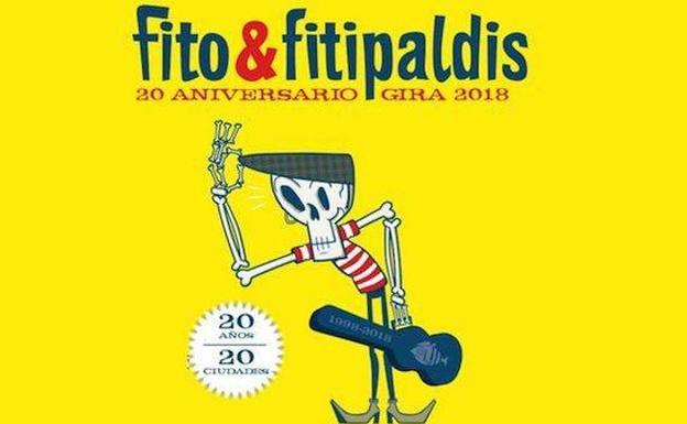 Fito & Fitipaldis celebran hoy su 20 aniversario en el Ferial de Badajoz