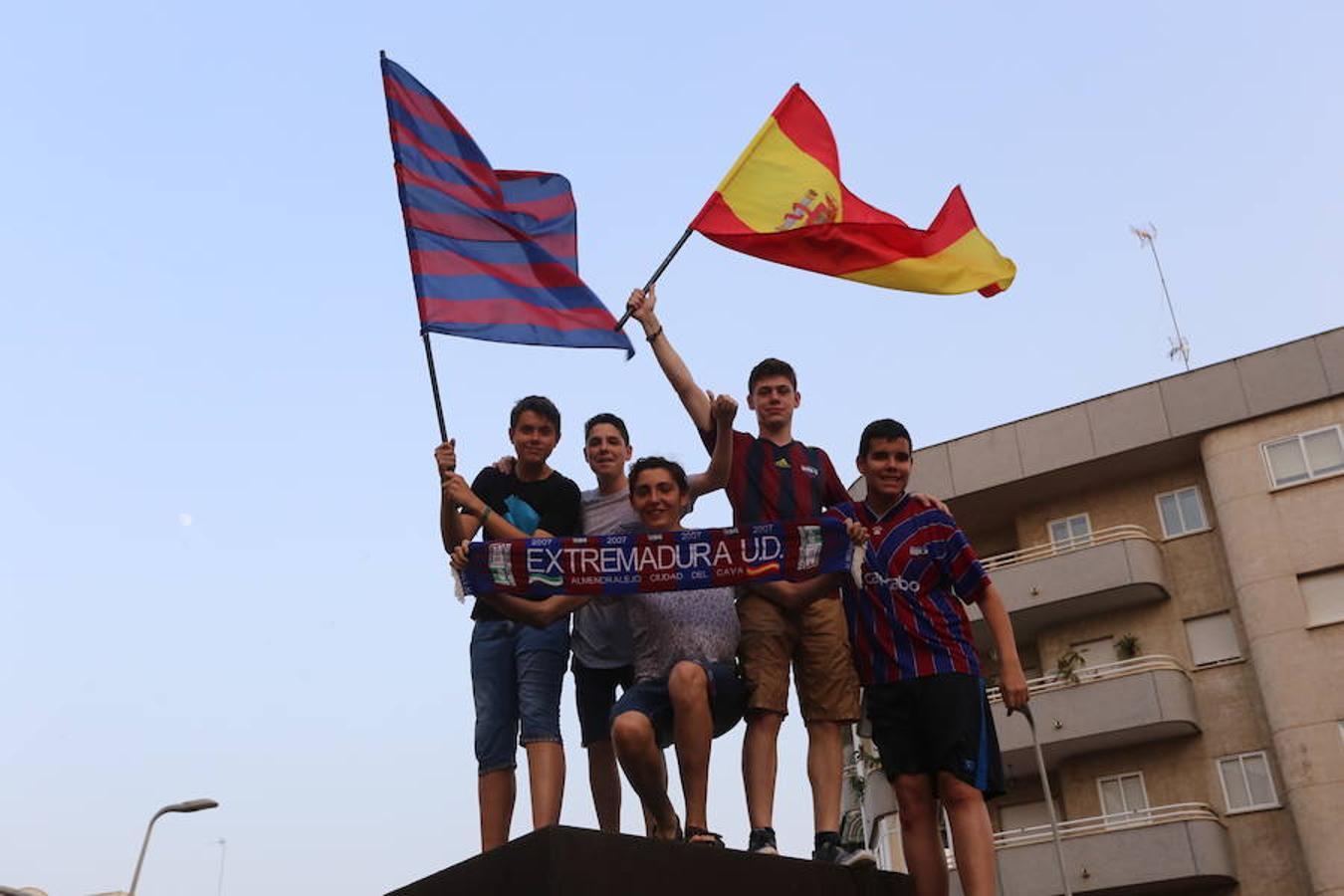 Fotos: Almendralejo celebra el ascenso del Extremadura