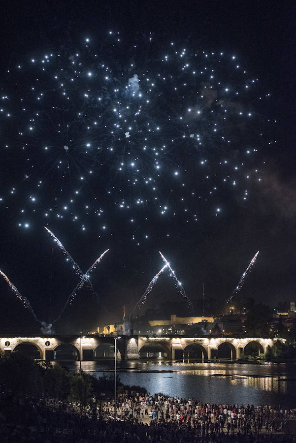 Los pacenses disfrutaron de 25 minutos de fuegos artificiales