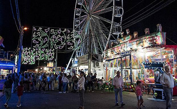 Recinto ferial anoche