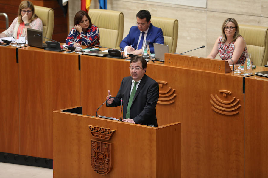 El presidente de la Junta ha anunciado que el Ejecutivo bonificará la matrícula de los estudiantes de la UEx