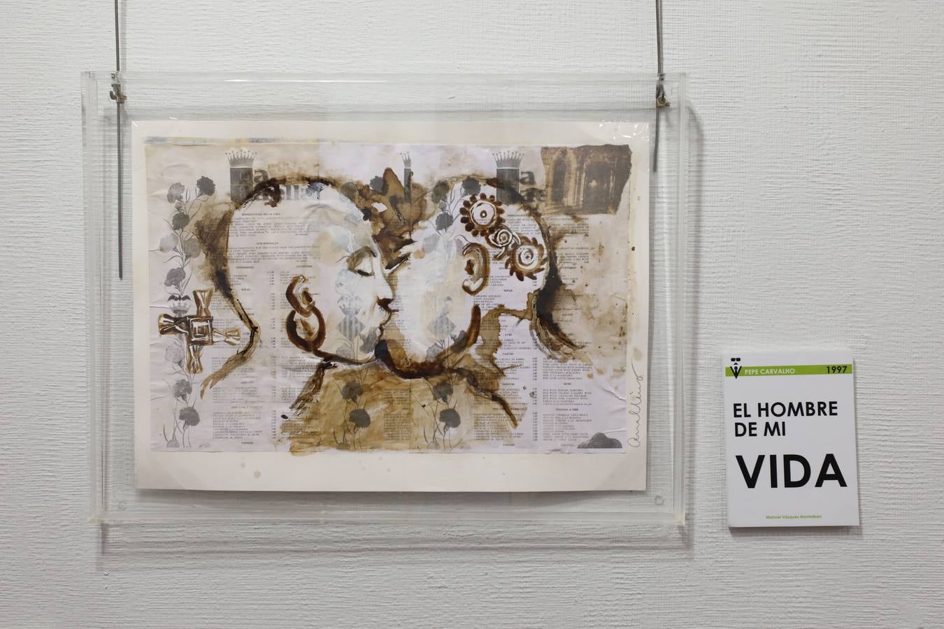 El centro cultural Santo Domingo de Fundación CB en Mérida acoge la muestra colectiva 'Pepe Carvalho', que compila obras de más de 40 artistas en homenaje a Manuel Vázquez Montalbán, que se puede visitar del 19 de junio al 20 de julio. La exposición hace un recorrido por los libros de la colección de Manuel Vázquez Montalbán; a cada artista se le facilitó un ejemplar de la serie y cada uno de ellos ha representado situaciones o sensaciones que el mismo le evocaba. Las obras han sido realizadas sobre papel, en homenaje al propio papel del libro. Son más de 40 artistas contemporáneos los que participan en esta exposición, entre ellos algunos de los más representativos del arte visual, como Plensa, Uslé, Arroyo, Feito, Leiro, Ballester, Ciria, Moix, Broto, Genovés o Lamas.