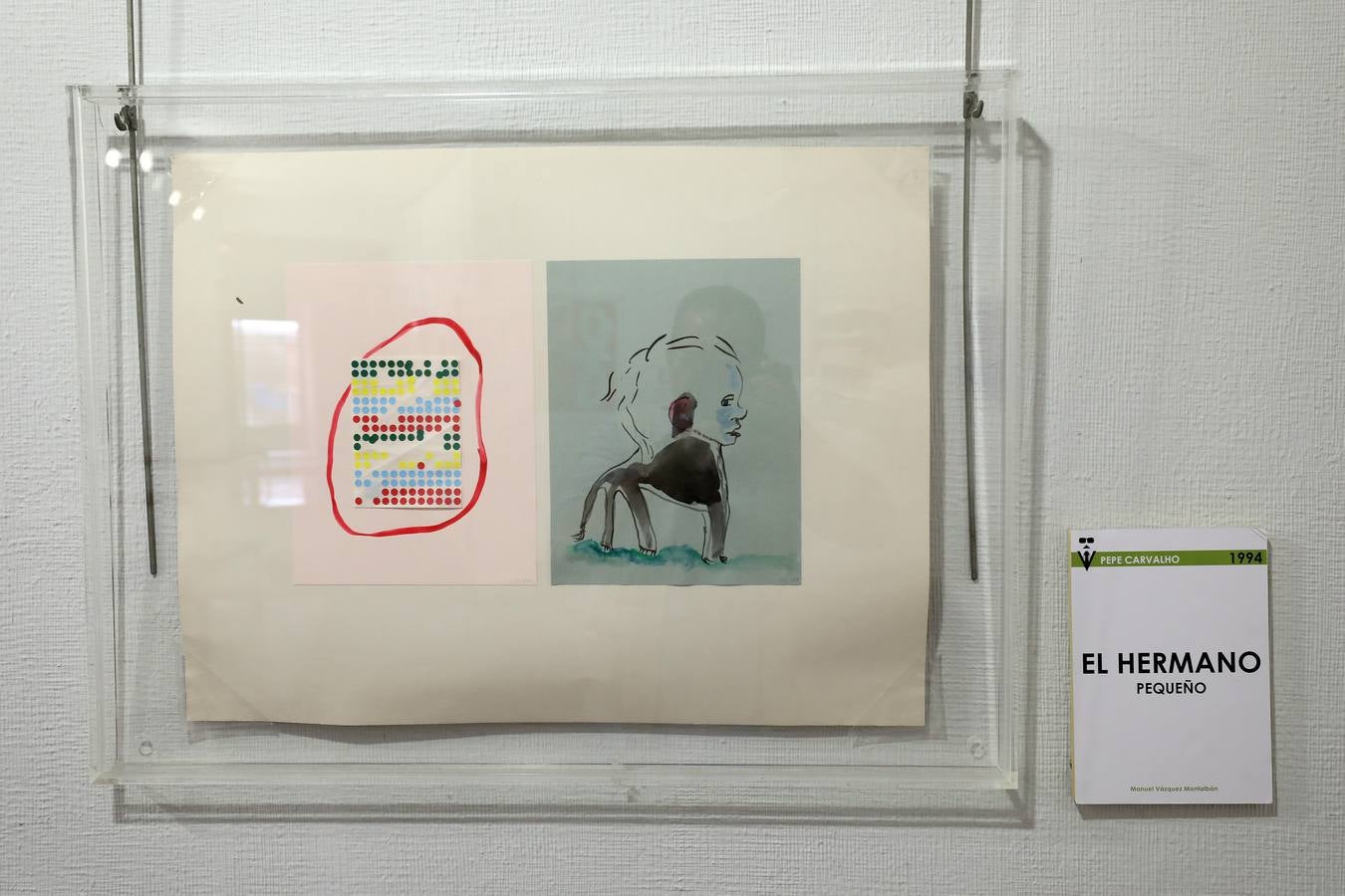 El centro cultural Santo Domingo de Fundación CB en Mérida acoge la muestra colectiva 'Pepe Carvalho', que compila obras de más de 40 artistas en homenaje a Manuel Vázquez Montalbán, que se puede visitar del 19 de junio al 20 de julio. La exposición hace un recorrido por los libros de la colección de Manuel Vázquez Montalbán; a cada artista se le facilitó un ejemplar de la serie y cada uno de ellos ha representado situaciones o sensaciones que el mismo le evocaba. Las obras han sido realizadas sobre papel, en homenaje al propio papel del libro. Son más de 40 artistas contemporáneos los que participan en esta exposición, entre ellos algunos de los más representativos del arte visual, como Plensa, Uslé, Arroyo, Feito, Leiro, Ballester, Ciria, Moix, Broto, Genovés o Lamas.