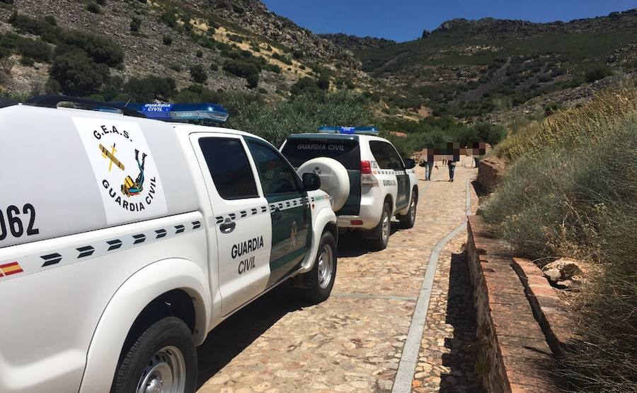 Fotos: Nueva búsqueda de la Guardia Civil de Francisca Cadenas en Hornachos