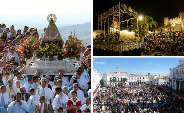 La bajada de la Virgen de la Montaña de Cáceres, la Semana Santa de Zafra y la Matanza de Llerena, de Interés Turístico Regional
