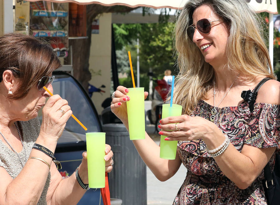 Las temperaturas superaron los 40 grados en casi todo el territorio extremeño