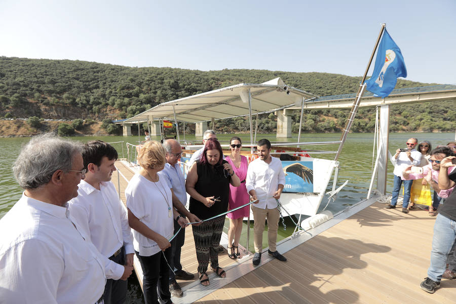 El nuevo tramo navegable permite mirar el Salto del Gitano desde una perspectiva hasta ahora inédita