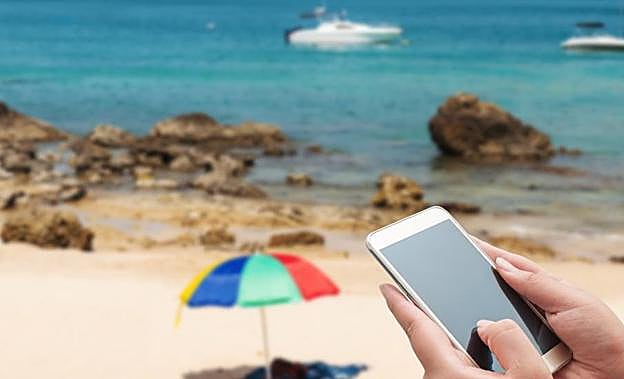 El verano, mal tiempo para el móvil